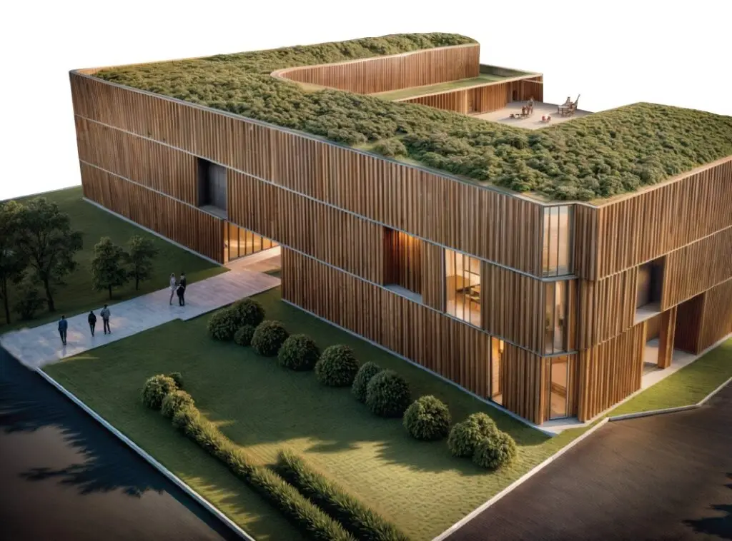 Modell des Wohnprojektes Probstheida-Wohnvielfalt