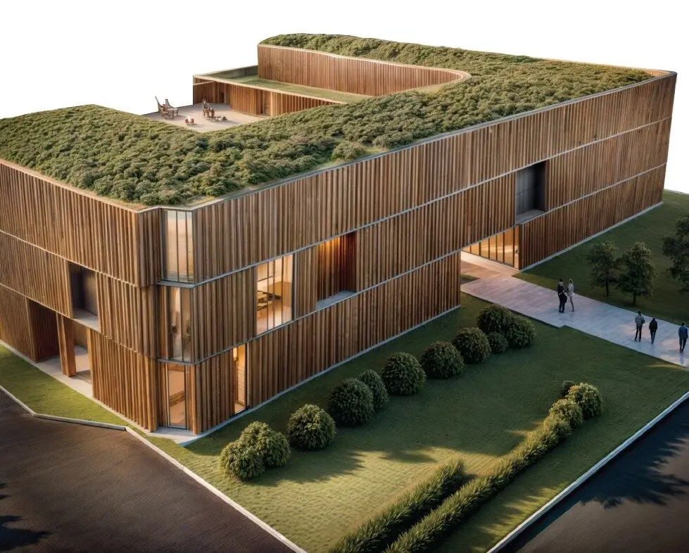 Modell des Wohnprojektes Probstheida-Wohnvielfalt